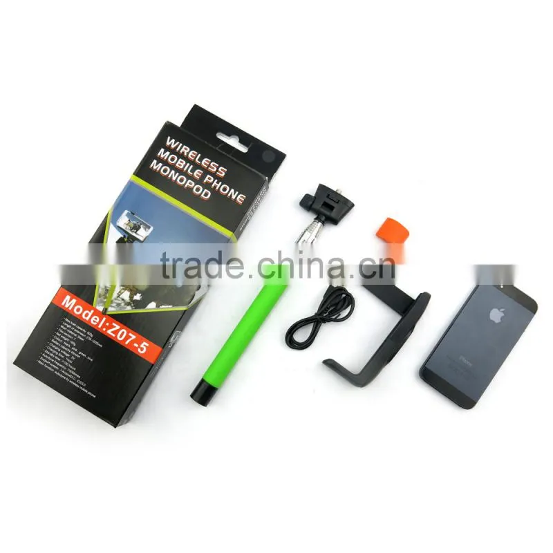 High quality china supply custom selfie stick tripod with bluetooth