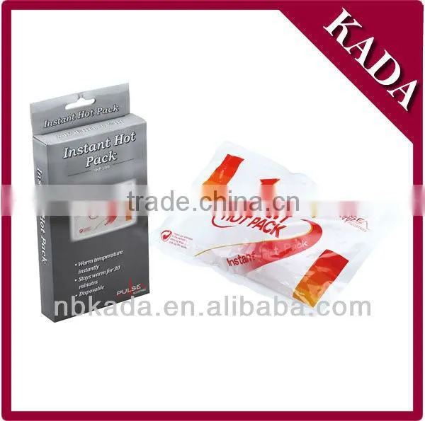 Instant hot pack for first aid warm pad pocket hand warmer