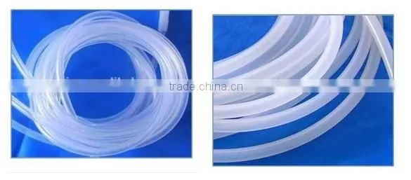 Durable food grade approved soft silicone transparent tube