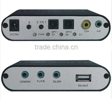 2015 Hot Sales!!!! 51A DTS Digital Audio decoder,converter,digital to analog audio decoder with good quality