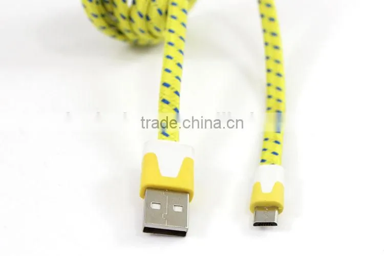 Flat Micro usb cable