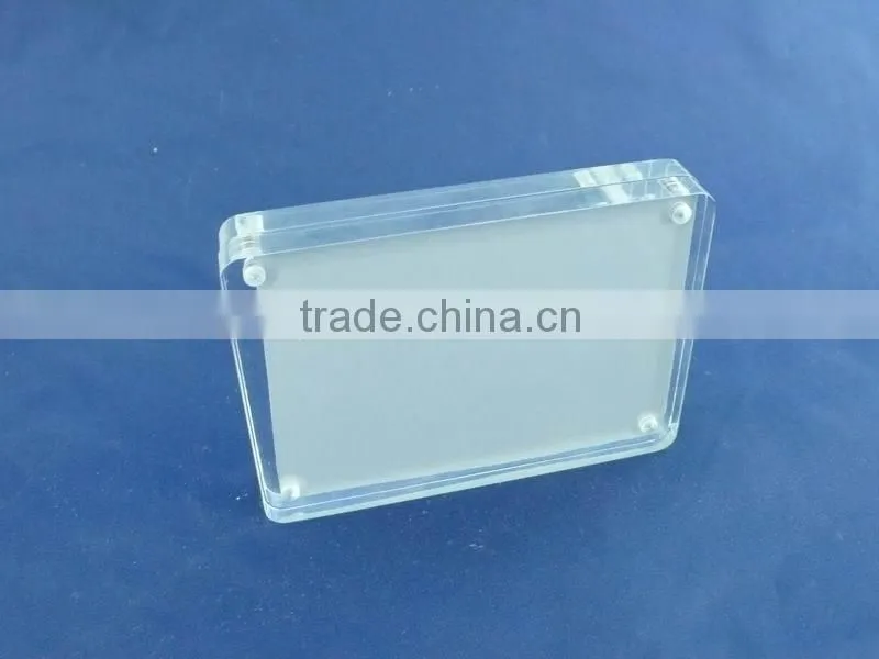 customized design acrylic photo frame with high transparency