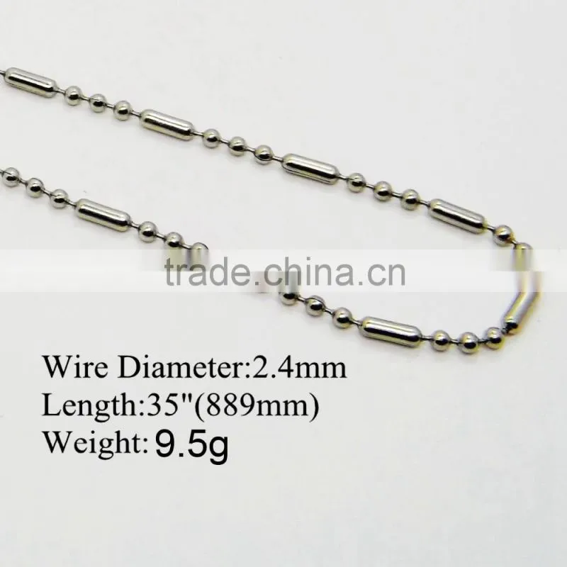 Fancy Electroplating Metal Neck Chain