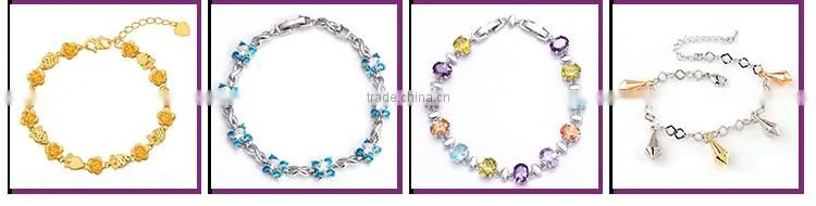 Fashion cross luxury xuping jewelry, 18k jewelry bracelet