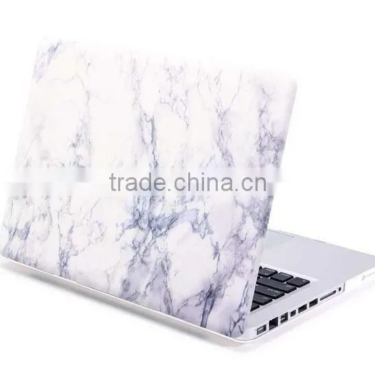 new products custom pattern pc case for marble macbook cover