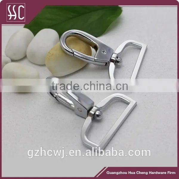 Guangzhou supplier metal chrome snap hook spring hook
