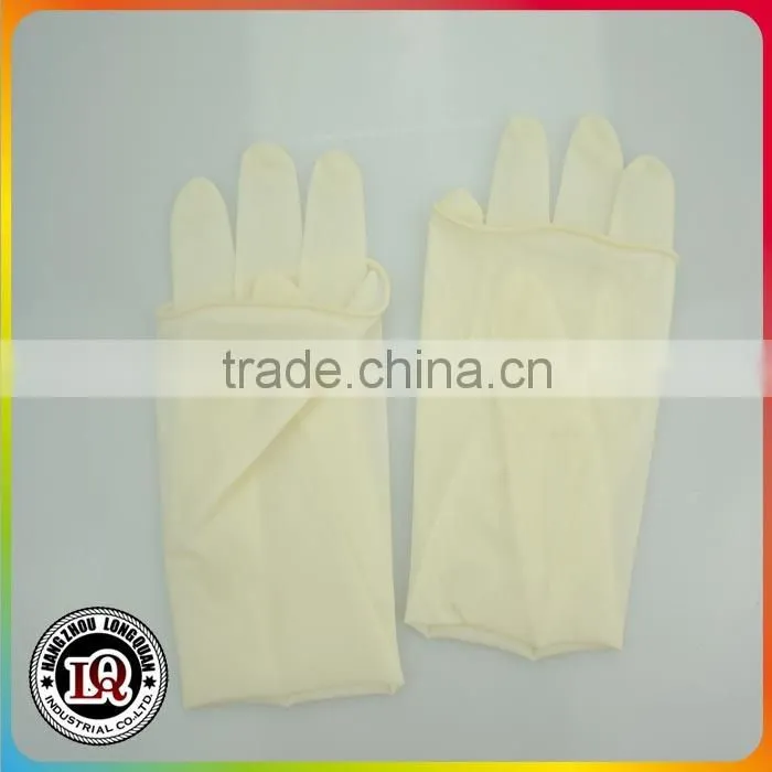 Disposable Latex surgical Gloves Powder Free and powdered full sizes
