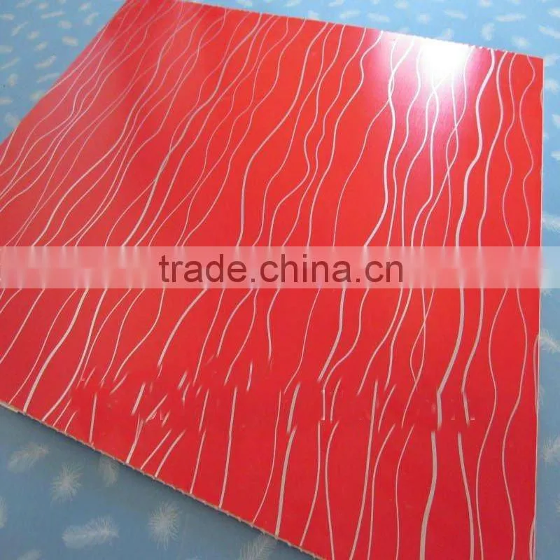 hign density transfer print PVC PANEL