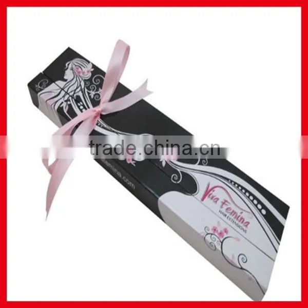 Factory Custom Charming Hair Extension Boxes Wholesale