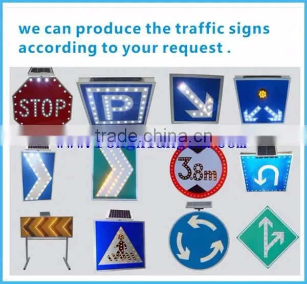 Traffic Road Arrow Sign/Traffic Sign Solar LED Arrow Sign