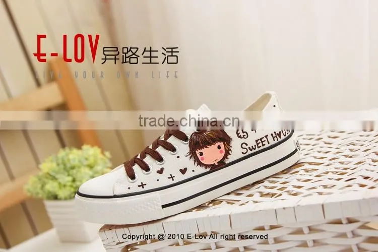 NO.D089 Hot sales high quality china wholesale white shoes for woman