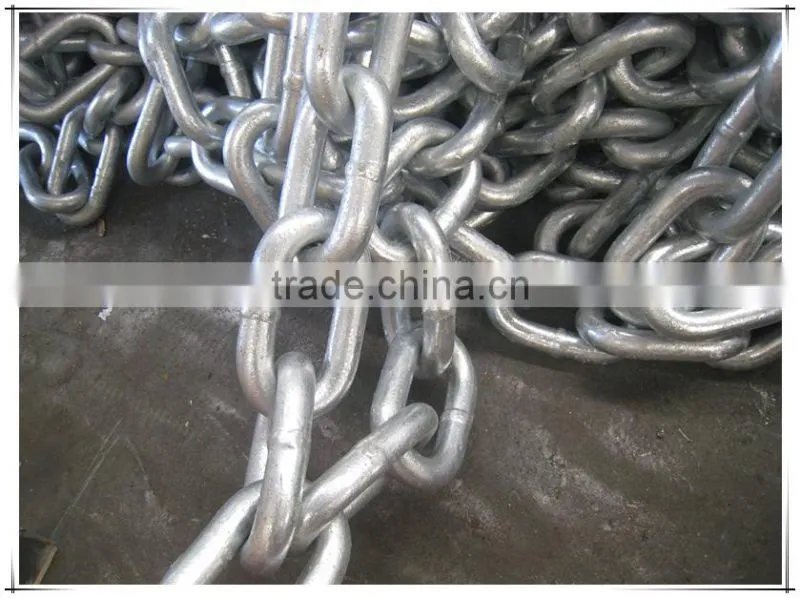 factory price open link chain marine products