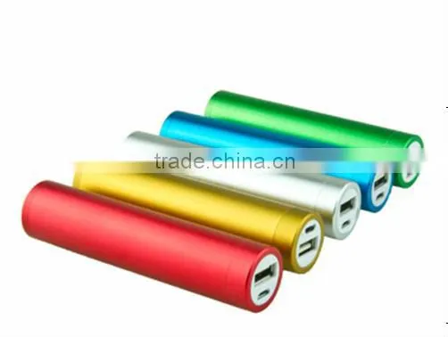 fashion purple torch 2800mah mobile power bank with OEM logo and color