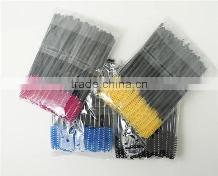 Wholesale Disposable Mascara Wands Silicone Makeup Eyelash Brush