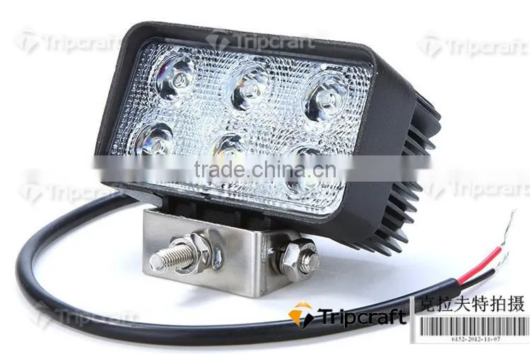 New design 18W LED WORK LIGHT auto Led Light Bar