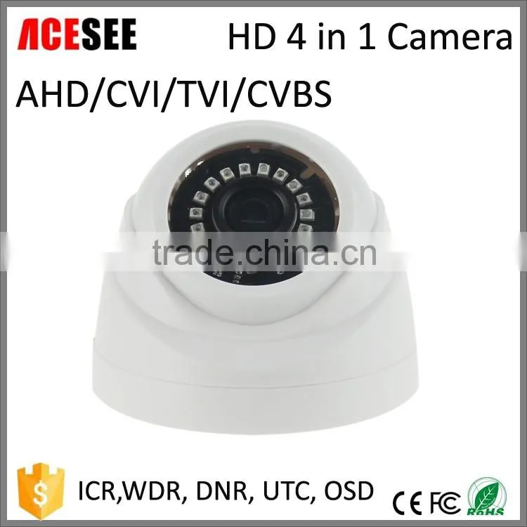 New Best Selling CCTV Camera 1080P IR CUT OSD AHD TVI CVI CVBS 4 in 1 Camera Dome HD Camera