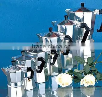 1cup hot sale classic eco-friendly feature Italy style expresso coffee maker aluminium coffee pot