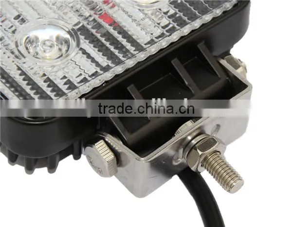 well sell 15W Epistat Squar work light led spot flood beam for Off road, SUV, 4WD IP67