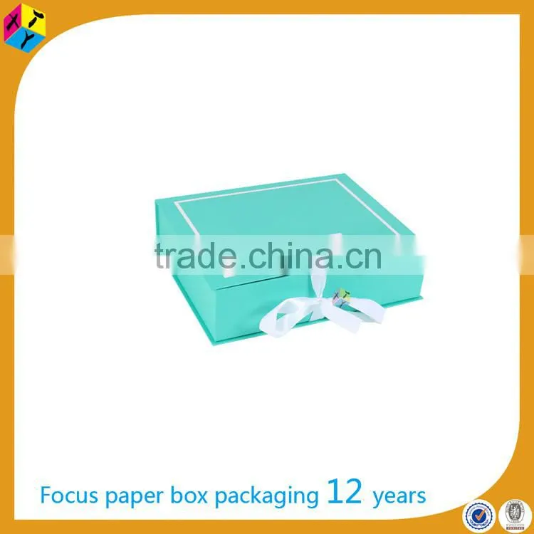 Rigid cardboard paper packaging dress shirt box