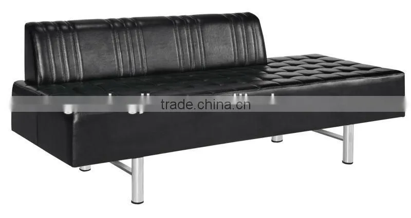 stainess steel salon waiting chair