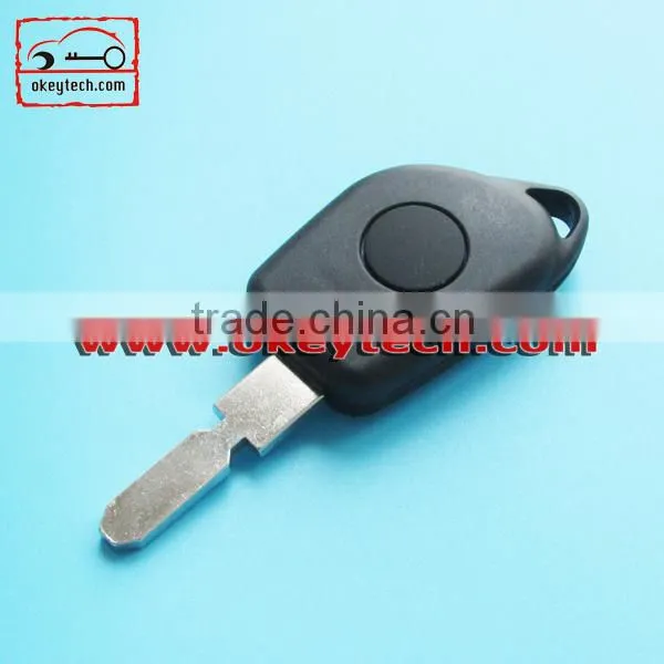 Okeytech peugeot car key peugeot 406 1 button remote key cover for peugeot key cover