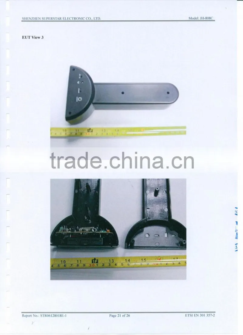 UHF stereo wireless headset