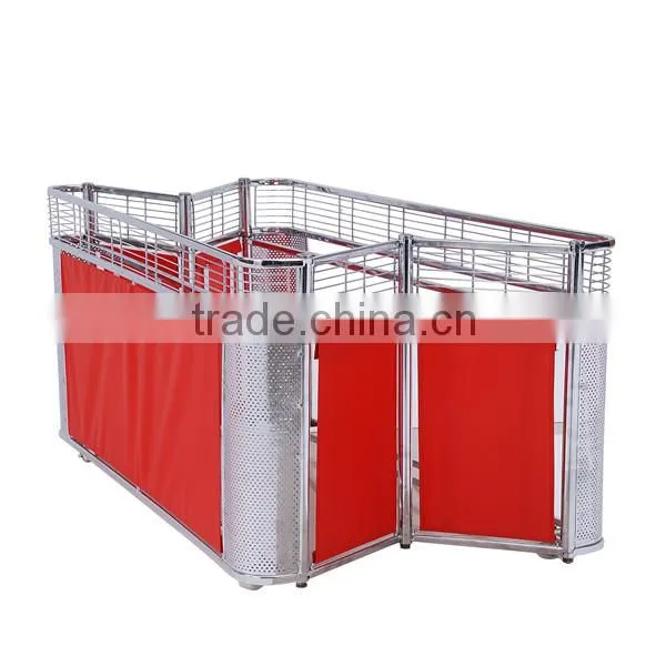 supermarket foldable exhibition promotion table HSX-S671 display stand promotion