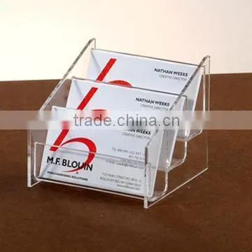 factory supply wholesale clear acrylic tent card holder