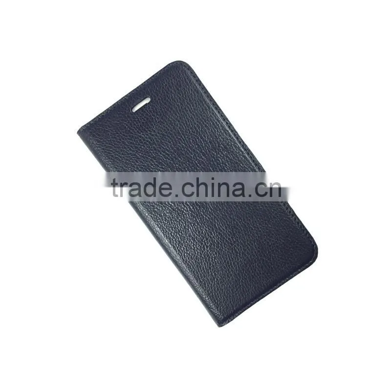 For Wiko Ridge 4G , Litchi Pattern PU Leather Folio Case For Wiko Ridge 4G