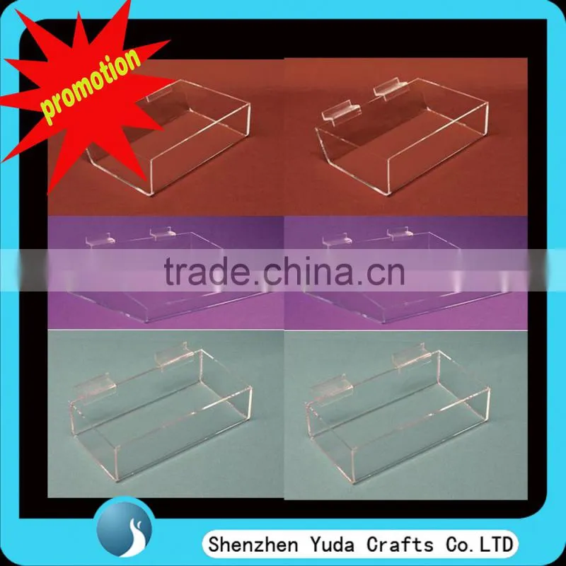Various types of slatwall storage box, hanging clear acrylic display case