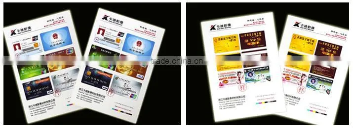 Inkjet printable pvc sheet A4 size / pvc card material