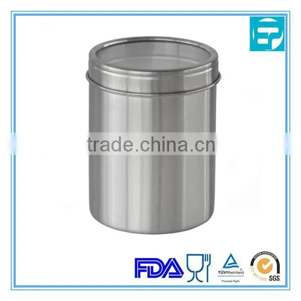 Kitchen Stainless steel coffee Storage Canister