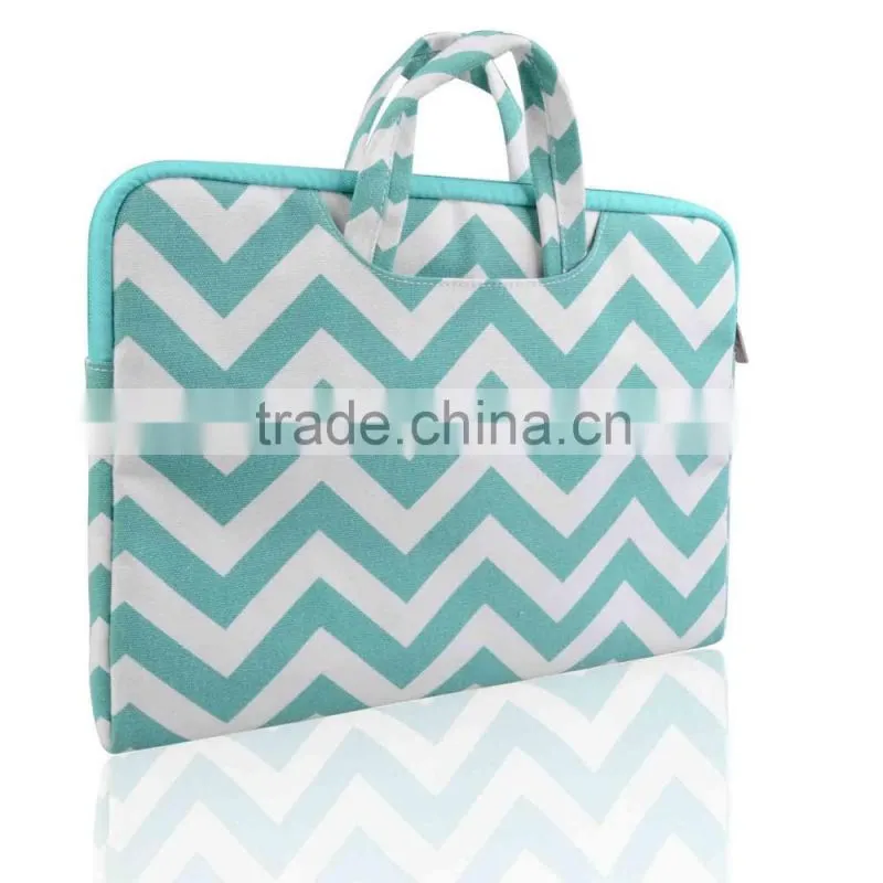2016 Fashionable Waterproof Laptop Sleeve Case Nylon Lycra Fabric Laptop / Notebook Computer /Briefcase Bag