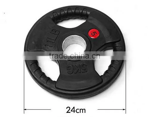 colored crossfit equipment Solid Rubber Olympic Bumper Plates