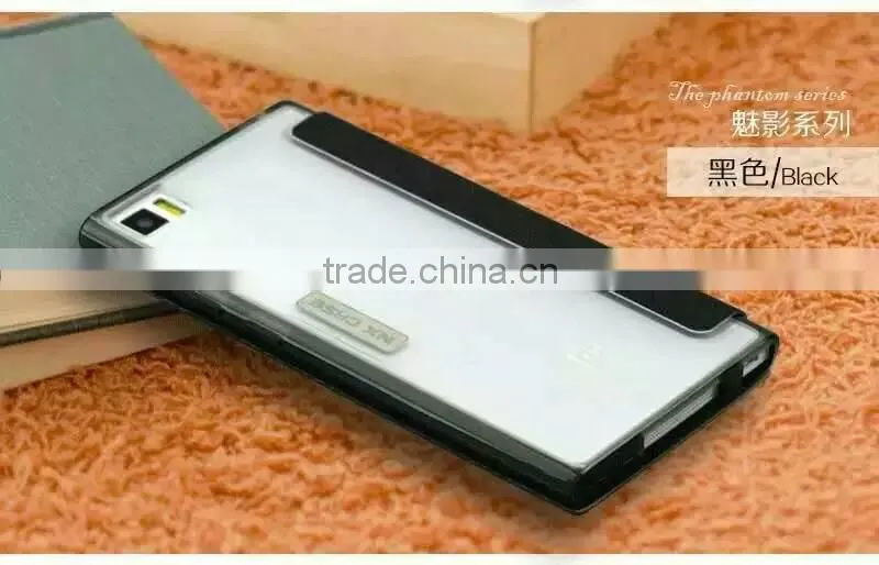 Leather mobile phone cases for Samsung galaxy E5