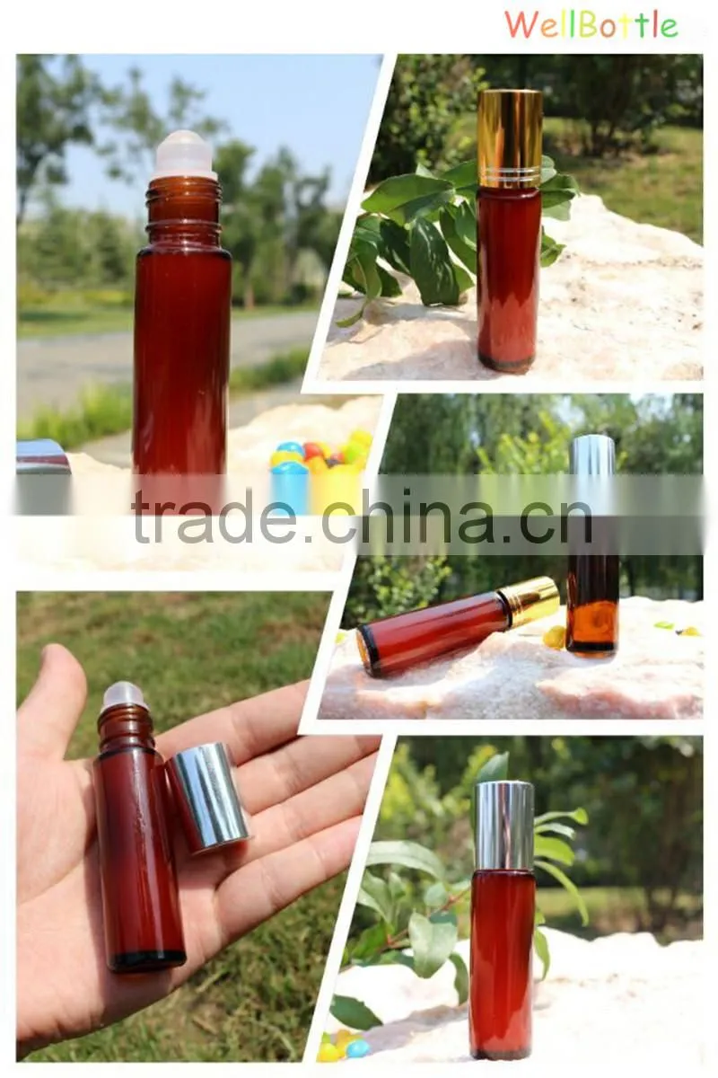 Flat shoulder refillable spray with printing flower cap lotion bottle GSB-0015R