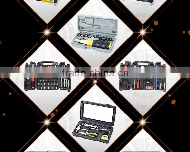 126pcs Professional Hand Tool Box Set Auto Equipments Rpair Tools