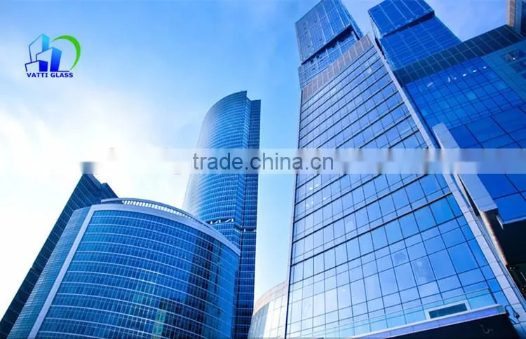 4mm 5mm 6mm bronze reflective glass use for windows and doors