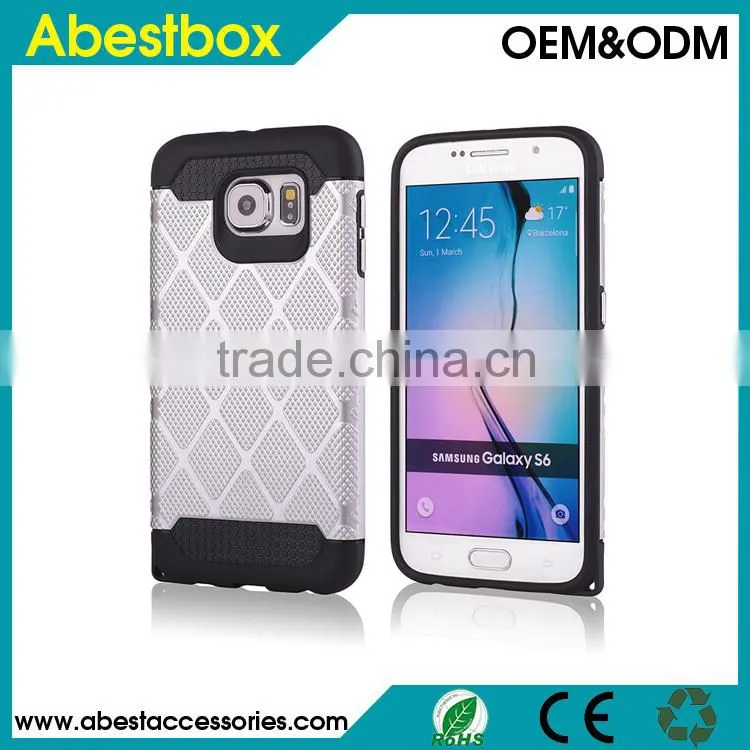 Tough Armor Mesh Plastic + TPU Combination Case for Samsung Galaxy S6 G920