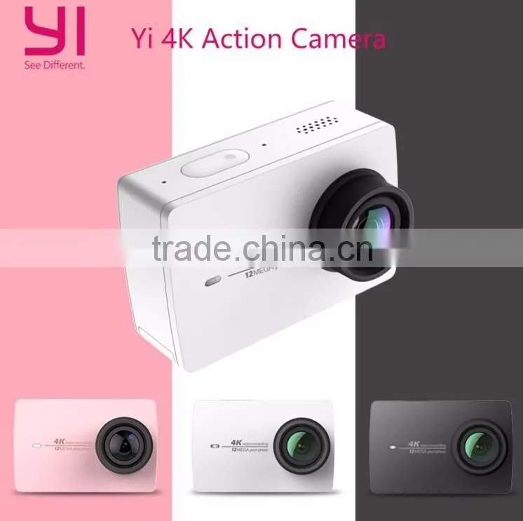 Xiaomi YI 4K Action Camera International VersionAmbarella A9SE 12MP CMOS Xiaoyi Sports Camera 2.19" 155 Degree EIS LDC WIFI