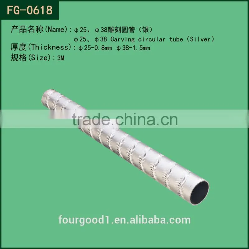 Stainless Steel pipes /round tube for shop fitting