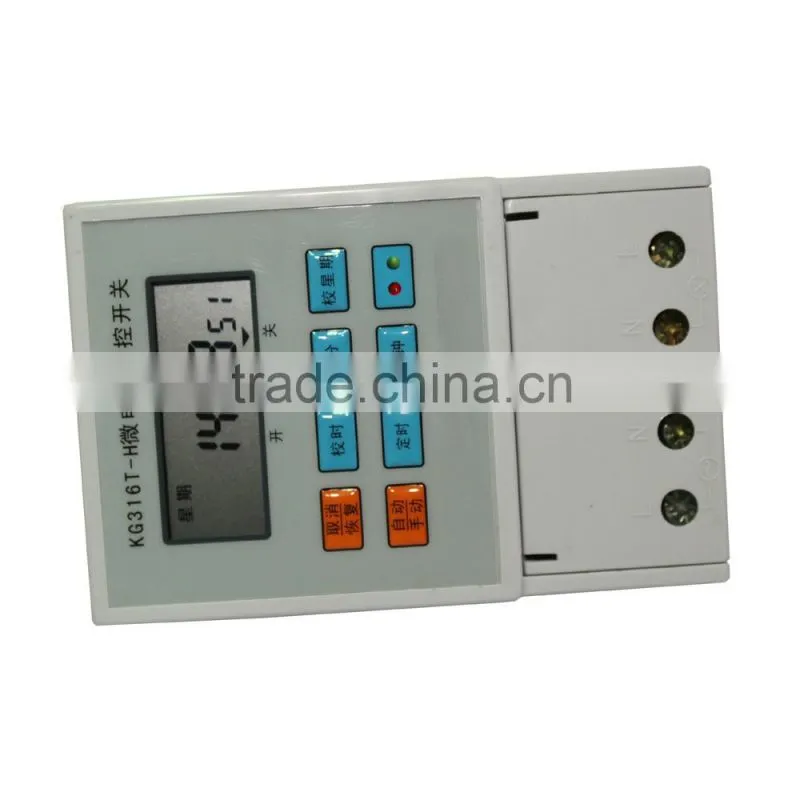 programmable electric timer for light