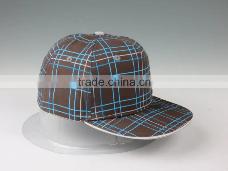 custom baby children kids flat brim Cap The Simpsons black and white snapback hat