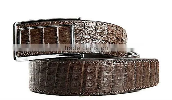2013 Crocodile Skin Belt Genuine Leather Designer Belt for Men