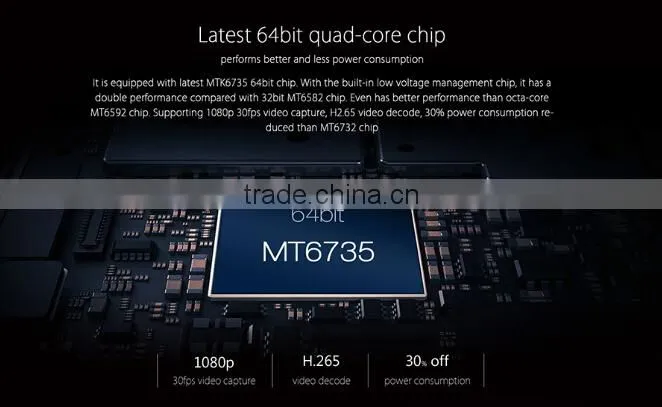 X550 5.5' HD IPS MTK6735 octa core Android 5.1 64bit 4G LTE FDD cellphone 8MP 2GB RAM 16GB ROM 5300mAh in stock