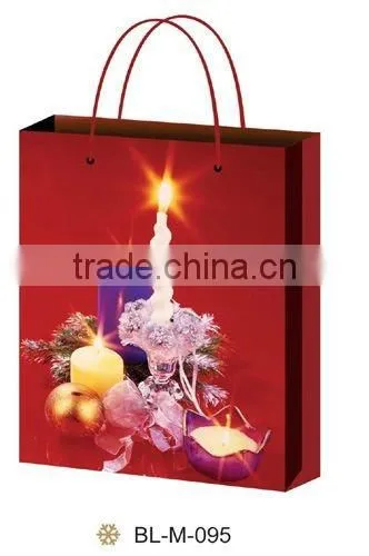 eco-friendly recycable kraft paper shopping bag manufacturer