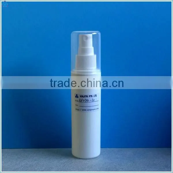70ml Long Cylinder Pocket Portable Plastic Fine Mist Spray Pump Bottle