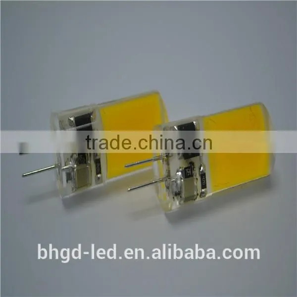 super bright G4 2w 3w direct plug in light 400lm smd newest g4 lamp with double pin