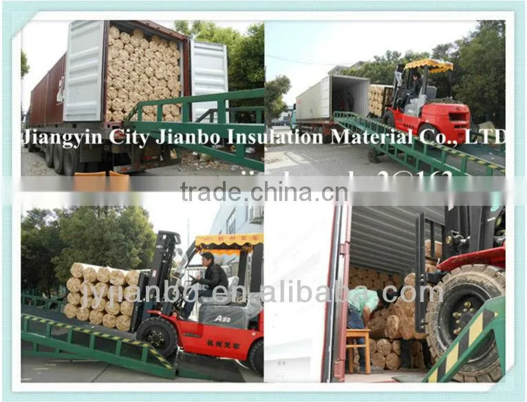 Fiberglass cloth steaming aluminium foil