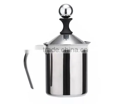 High stainless steel milk cup milk cup 400ml or 800ml and coffee cup
